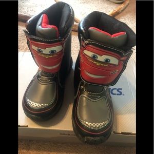 Disney Lightning McQueen Snow Boots